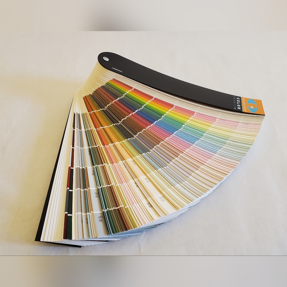 BENJAMIN MOORE COLOR PREVIEW PAINT SAMPLE FANDECK